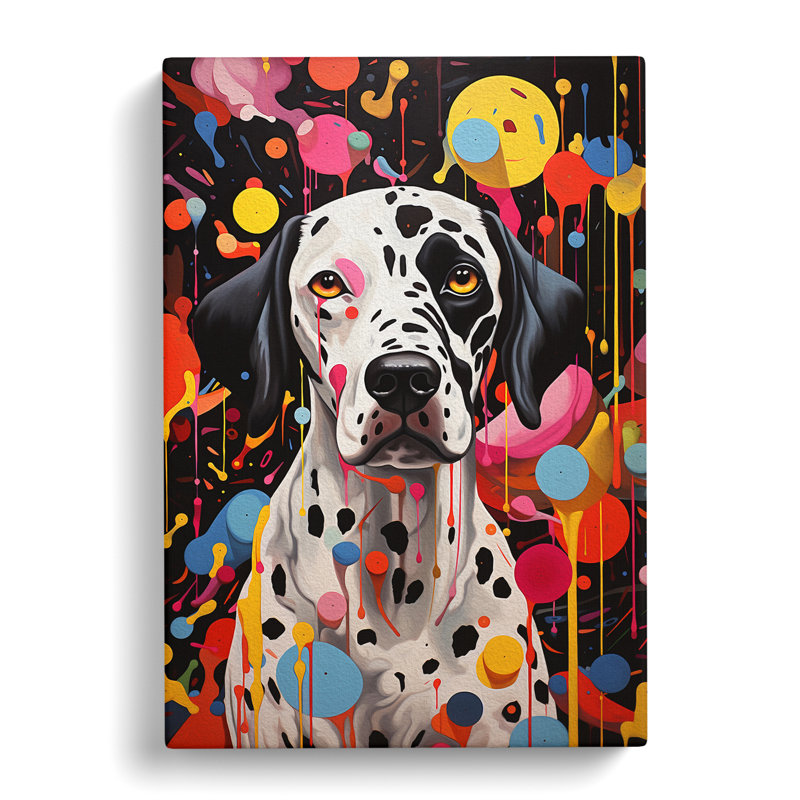 Dalmation Dadaism - Print, 50cm H x 35cm W x 3cm D
