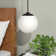 Luminaire suspendu sphère 1 lumière Luna