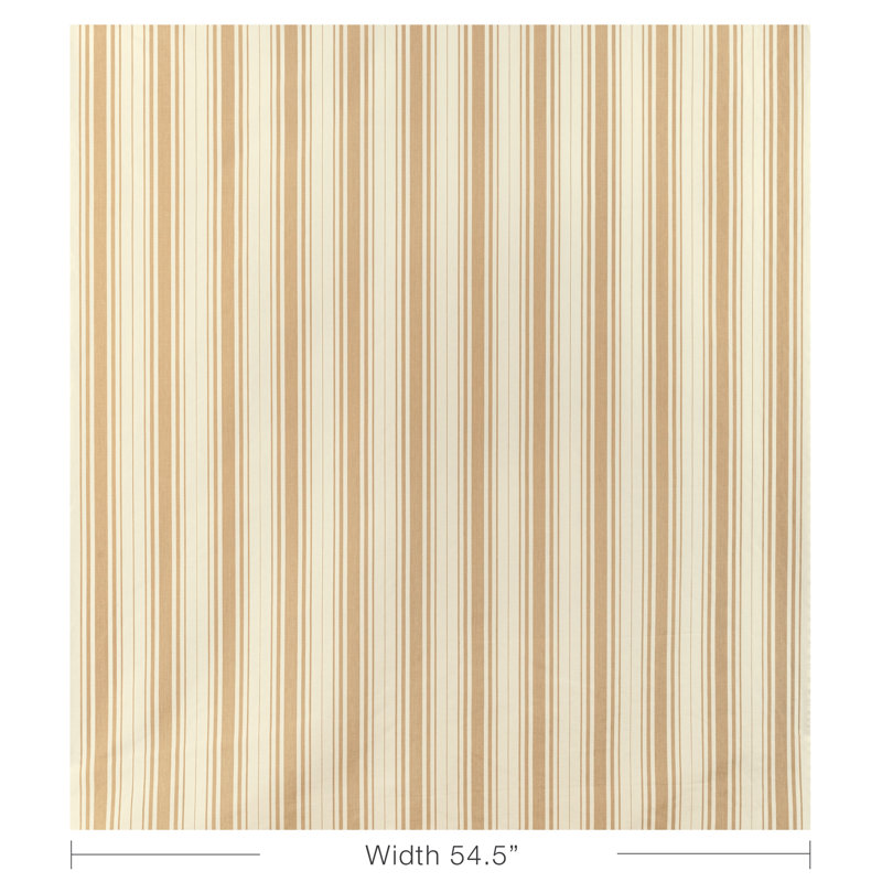 Baldwin Stripe Fabric, Wheat