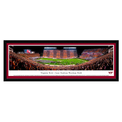 NCAA Virginia Tech Football Panoramic Print