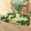 Tapis de bain en mousse, joli tapis de bain vert avec fleurs blanches, 109 x 51 cm