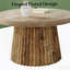 Table ronde ronde, table basse, centre de table circulaire