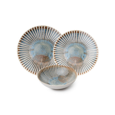 Ballarat Piece Porcelain Dinnerware Set - Service for 6