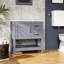 Meuble-lavabo pour salle de bain 30 po gris