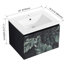 Meuble-lavabo mural 24 po. Armoire noire en contreplaqué avec porte à fermeture en douceur. Lavabo en céramique pour salle de bain moderne 24 po. Silencieusement
