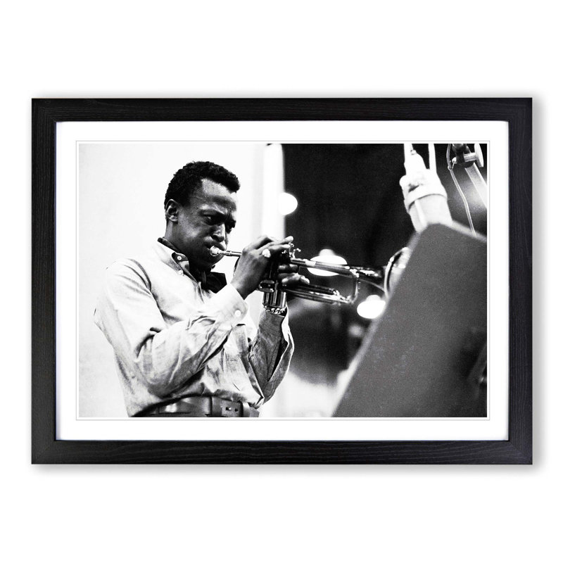 Single Picture Frame Print, Black