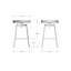 Tabouret de bar et de comptoir pivotant-983576303-983576302