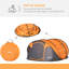 Arnlaugur 4Pop-up Camping Tent w/ Ground Sheet 4 Windows-68838018