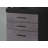 18.25'' Wide 3 -Drawer Mobile File Cabinet-225580467
