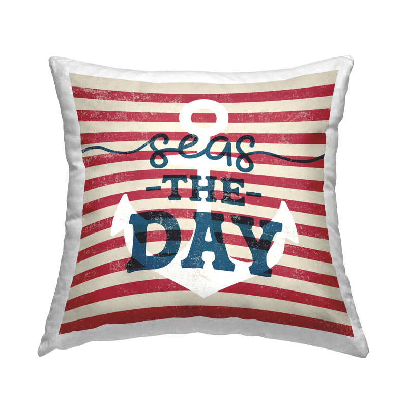 Striped Throw Pillow
