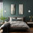 Essinger 1 - Light Modern Unique/Statement Black/Brass LED Pendant Light