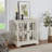 LED Curio Display Cabinet, Display Cabinet With Adjustable Shelves-1223943953