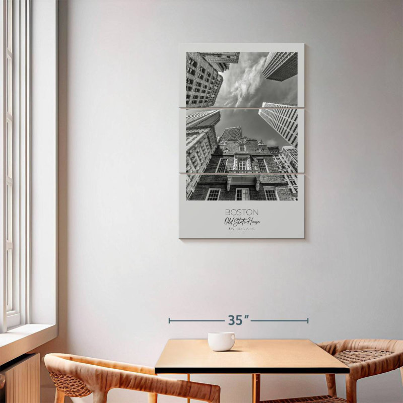 Masam Boston Old State House US, H 57 po x l 36 po