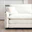 Canapés-lits, ensemble 3 pièces pour salon et cinéma maison | Beige | Velours côtelé