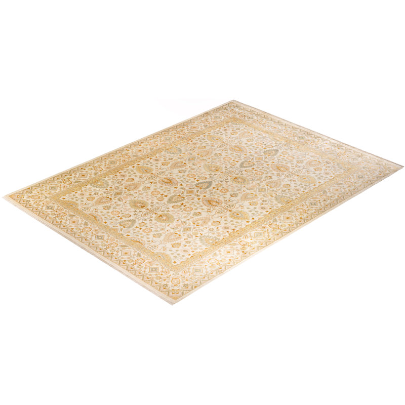 Classic One-of-a-Kind 9' 1" X 12' 5" Hand Knotted Area Rug
