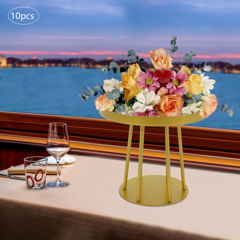 Support à fleurs 10 pièces, H 9,84 po x l 11,81 po x P 11,81 po