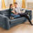 18'' Upholstered Sleeper Sofa Air Mattress