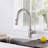 Pull Down Single Handle Kitchen Faucet-15858013