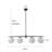 Kaynen 4-Light Dimmable Linear Pendant-317730603-482410254