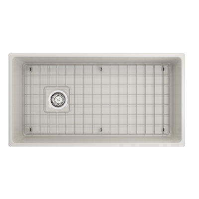 Évier de cuisine de ferme avec accessoires 36 po L x 19 po l