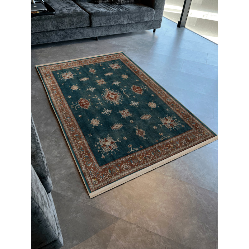 Tapis rectangulaire Waiel, Rectangle 2 pi 8 po x 5 pi