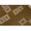 Tapis vert et beige noué à la main de haute qualité