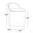 Gilham 18" Vanity Stool-47495004