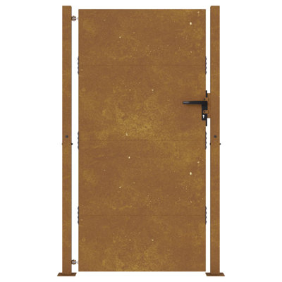 Maingrette Brown Metal Gate