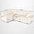 4 - Piece Modular Upholstered Sectional-743098737