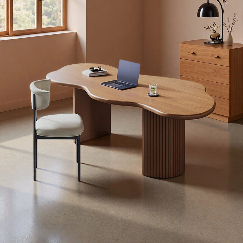 Bureau simple et unique, H 29,53 po x l 55,12 po x P 27,56 po