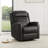 Louisa Genuine Leather Swivel Glider Power Recliner-101370427