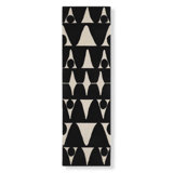 Moroccan Area Rug in Black/Beige