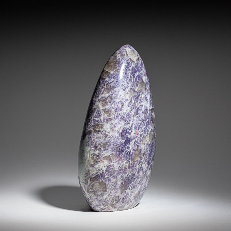 Genuine Polished Lepidolite Freeform (2.8 Lbs), 6.25" H x 4" W x 2.5" D