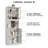 Damiyah Book Cabinet Drawers-1735820455