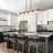 Hampson 38" W 5-Light Dimmable Linear Pendant