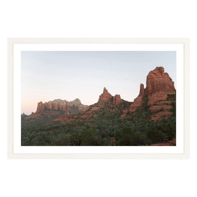Landscape & Nature Print, White, 24" H x 36" W x 1.88" D