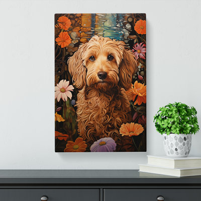 Labradoodle Renaissance - Wrapped Canvas Print