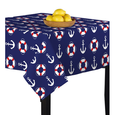 Smauldon Anchors Life Savers Tablecloth