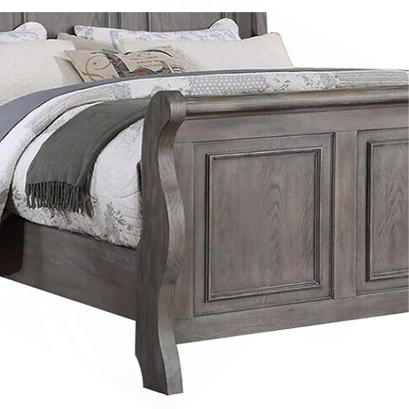 Tête de lit gris à tête de lit FB 1Pc, Très grand lit Eastern