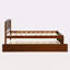 Base de lit simple avec lit gigogne en bois-1901380455