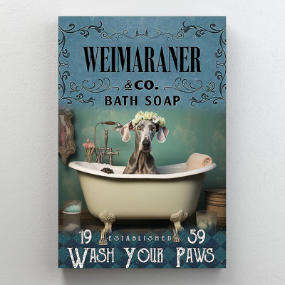 Reo " Weimaraner Bath Soap 2 "