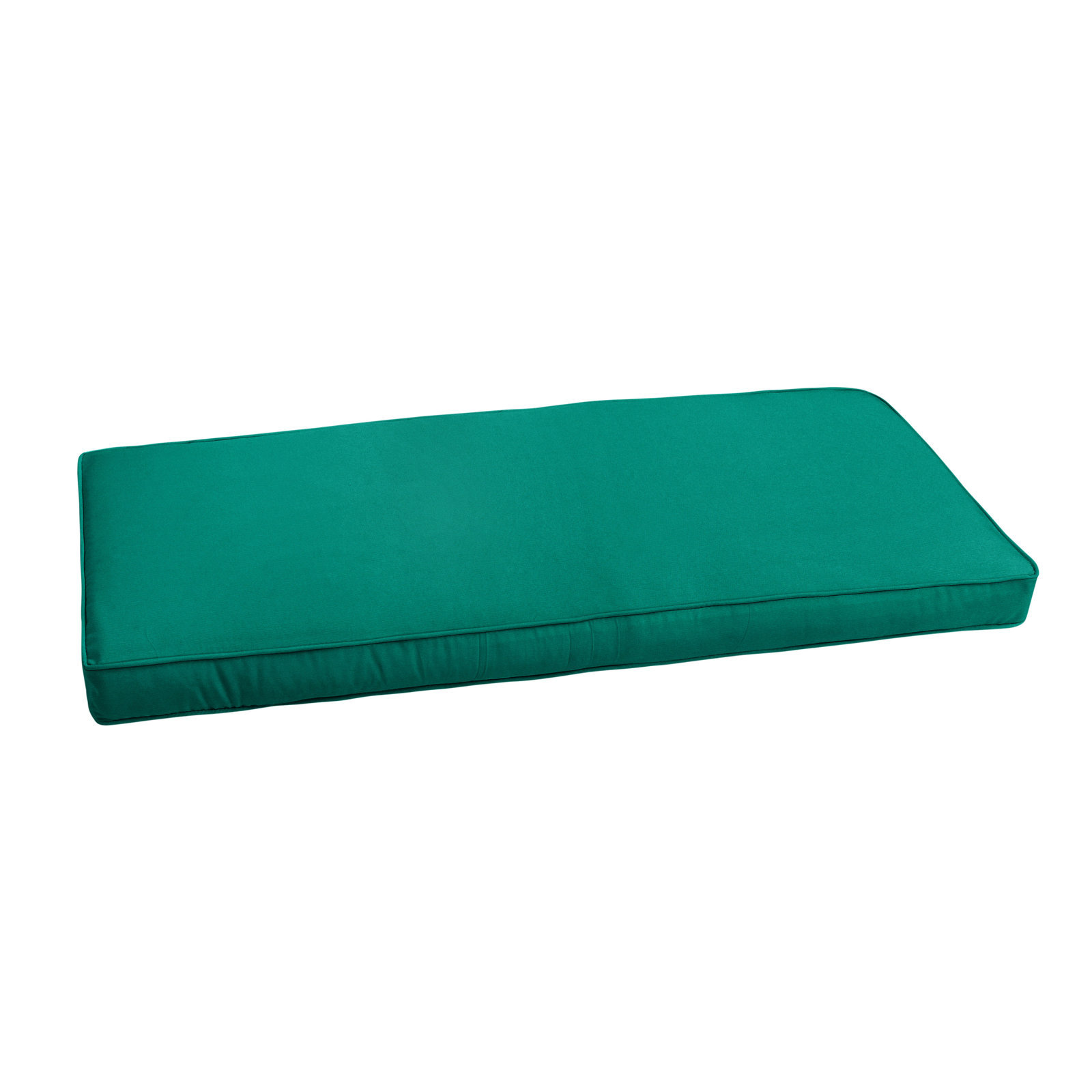 Sunbrella Outdoor Bench Cushion, 43" W x 18" D, Persian Green Sunbrella®