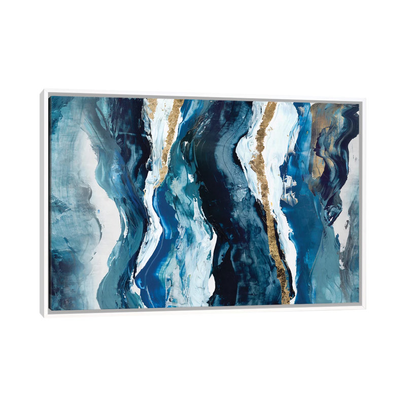 " Effectus II " by Isabelle Z, 18" H x 26" W, Framed Print, White