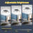 Ceiling Fan With Light Remote, 3 LED Colour Temperature, 6 Speed Noiseless AC Motor, Timer Setting,Adjustable Brightness