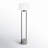 Nikki 63'' Brushed Column Floor Lamp
