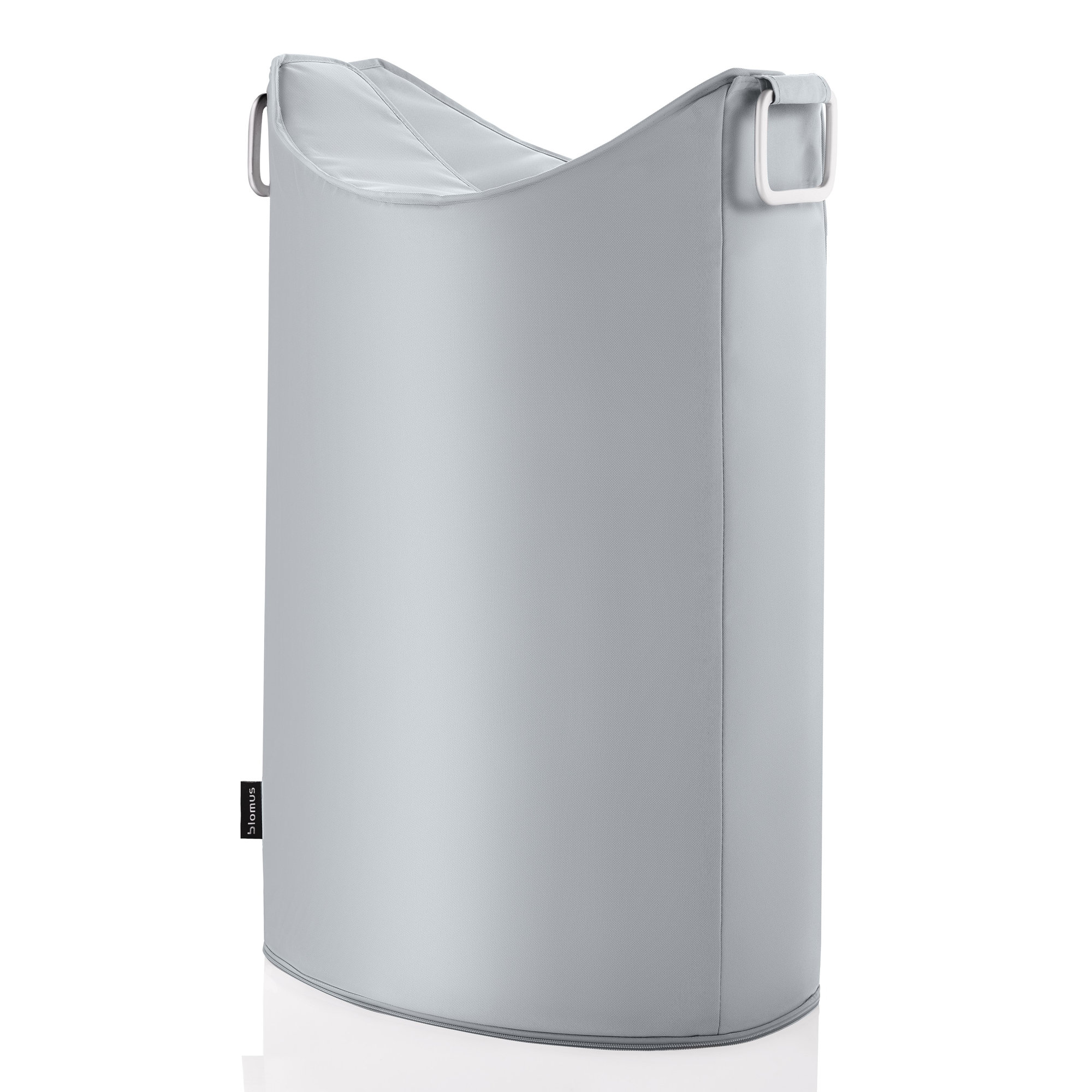 FRISCO Laundry Hamper, Gray, 26.8' H x 12.6'' W x 18.5'' D