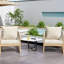 Méridienne contemporaine en aluminium beige avec coussins et pour l'extérieur et l'intérieur-778941097-778941094