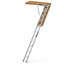Échelle en aluminium pour grenier - Légère et portable-1991576541