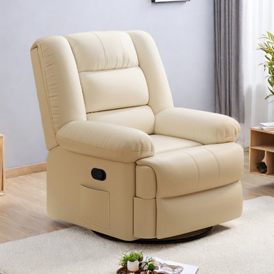 Sieger Rotating Recliner with Storage Pocket