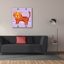 «Cute Tiger» par Epic Portfolio, art mural sur toile-880606835